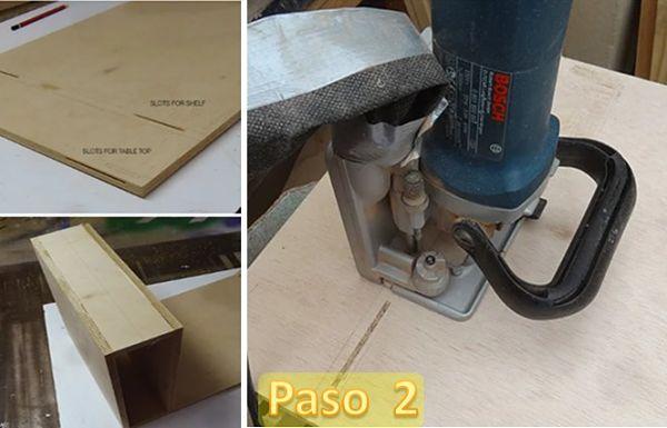 Paso 2 Armado de mesa 3 en 1