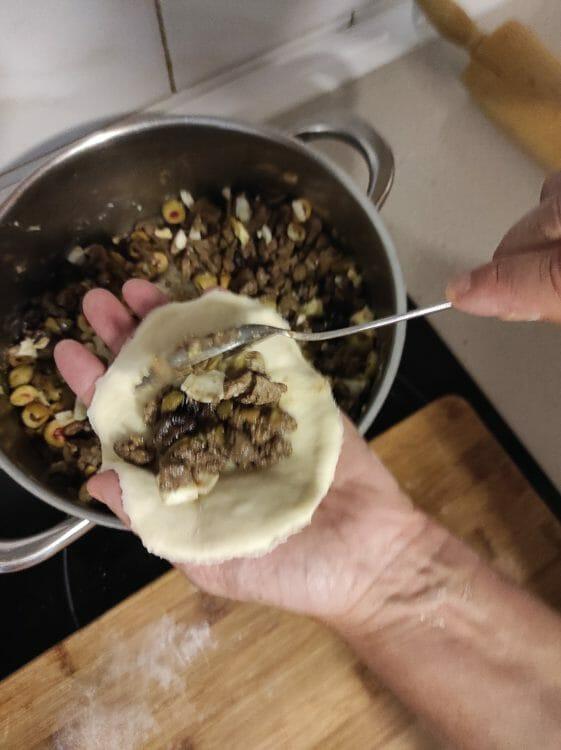 Empanadas argentinas rellenas de carne