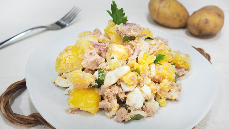 como hacer papas aliñas de cadiz