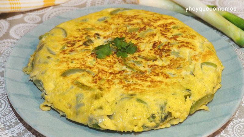 tortilla de calabacin