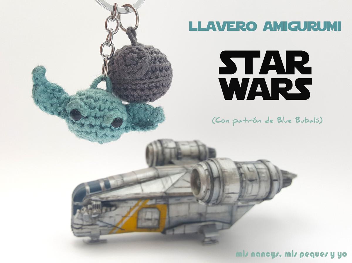 Llavero amigurumi Star Wars | Manualidades