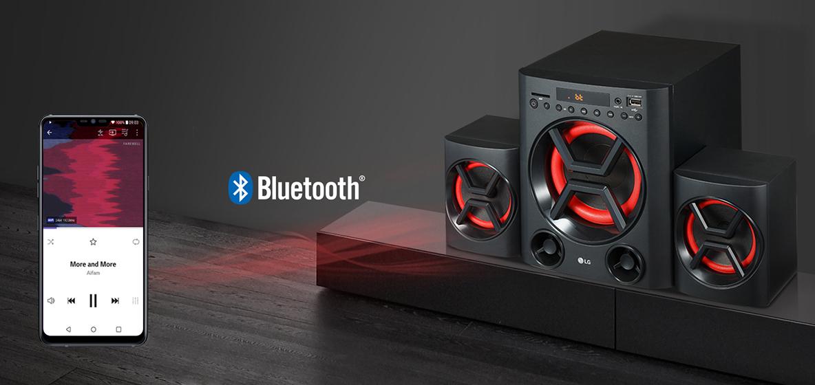 LG XBOOM LK72B - Conectividad Bluetooth