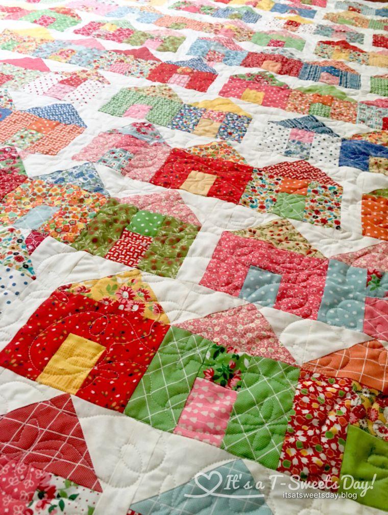 Casitas de pathwork de Miss Rosies Quilt Co