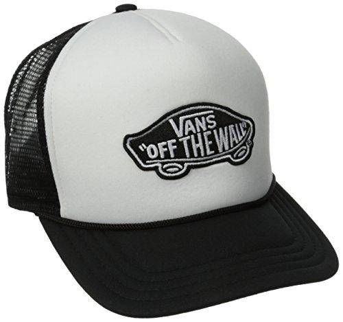 Vans Herren Classic Patch Trucker Baseball Cap, Weiß (WHITE-BLACK YB2), One Size