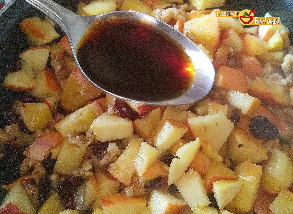 Apfelstrudel o strudel de manzana