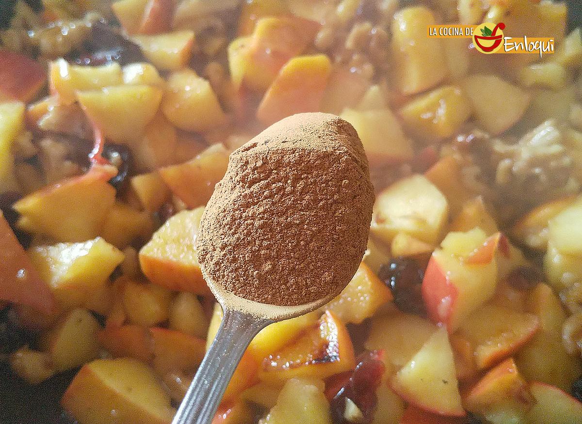 Apfelstrudel o strudel de manzana