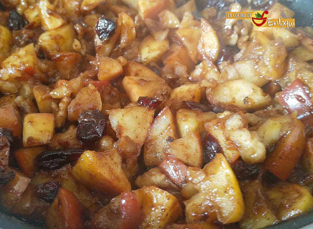 Apfelstrudel o strudel de manzana