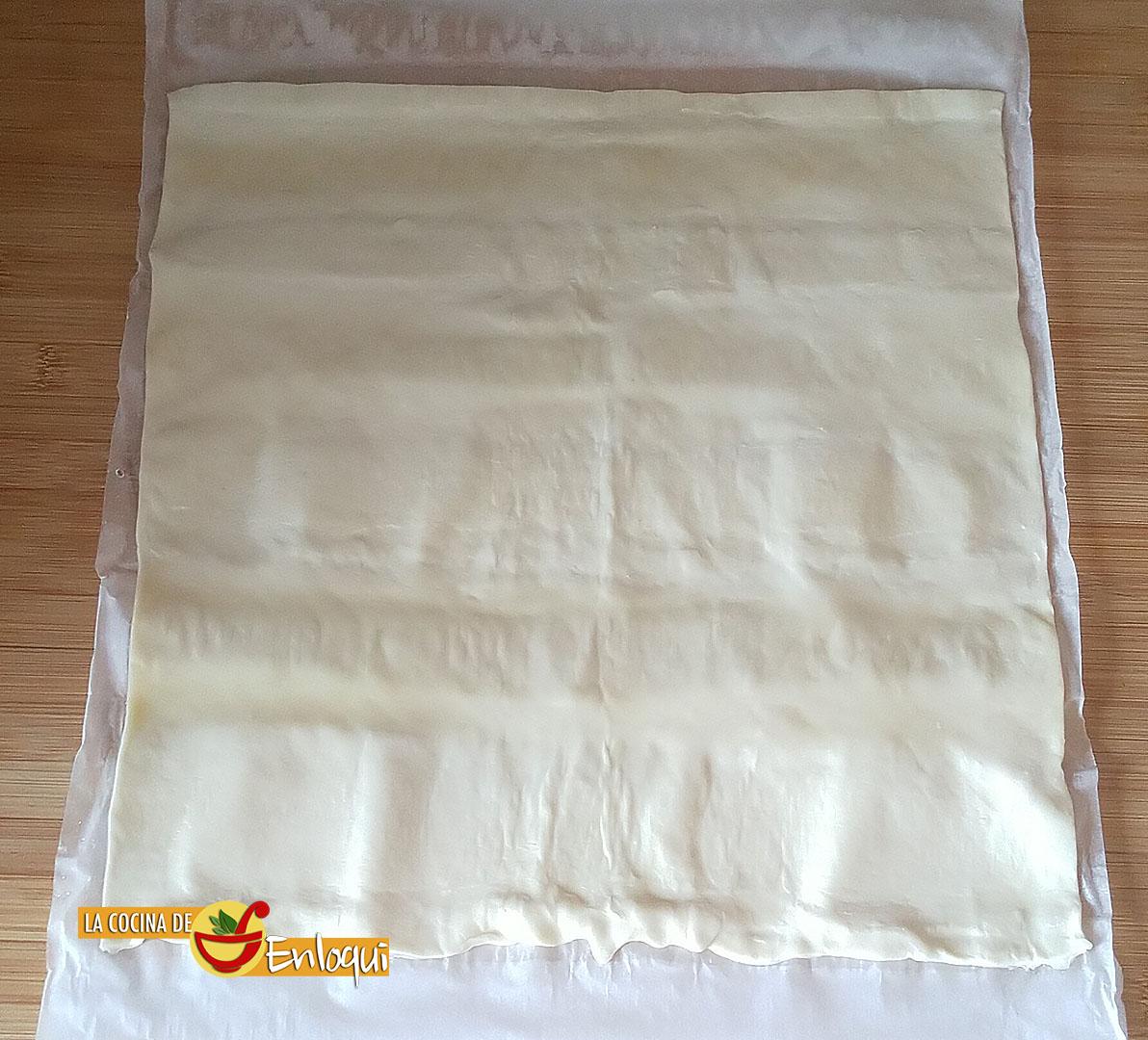 Apfelstrudel o strudel de manzana