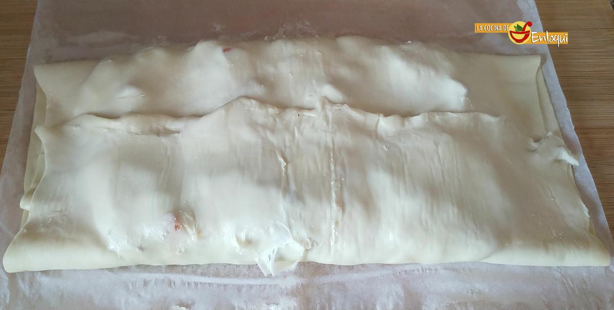 Apfelstrudel o strudel de manzana