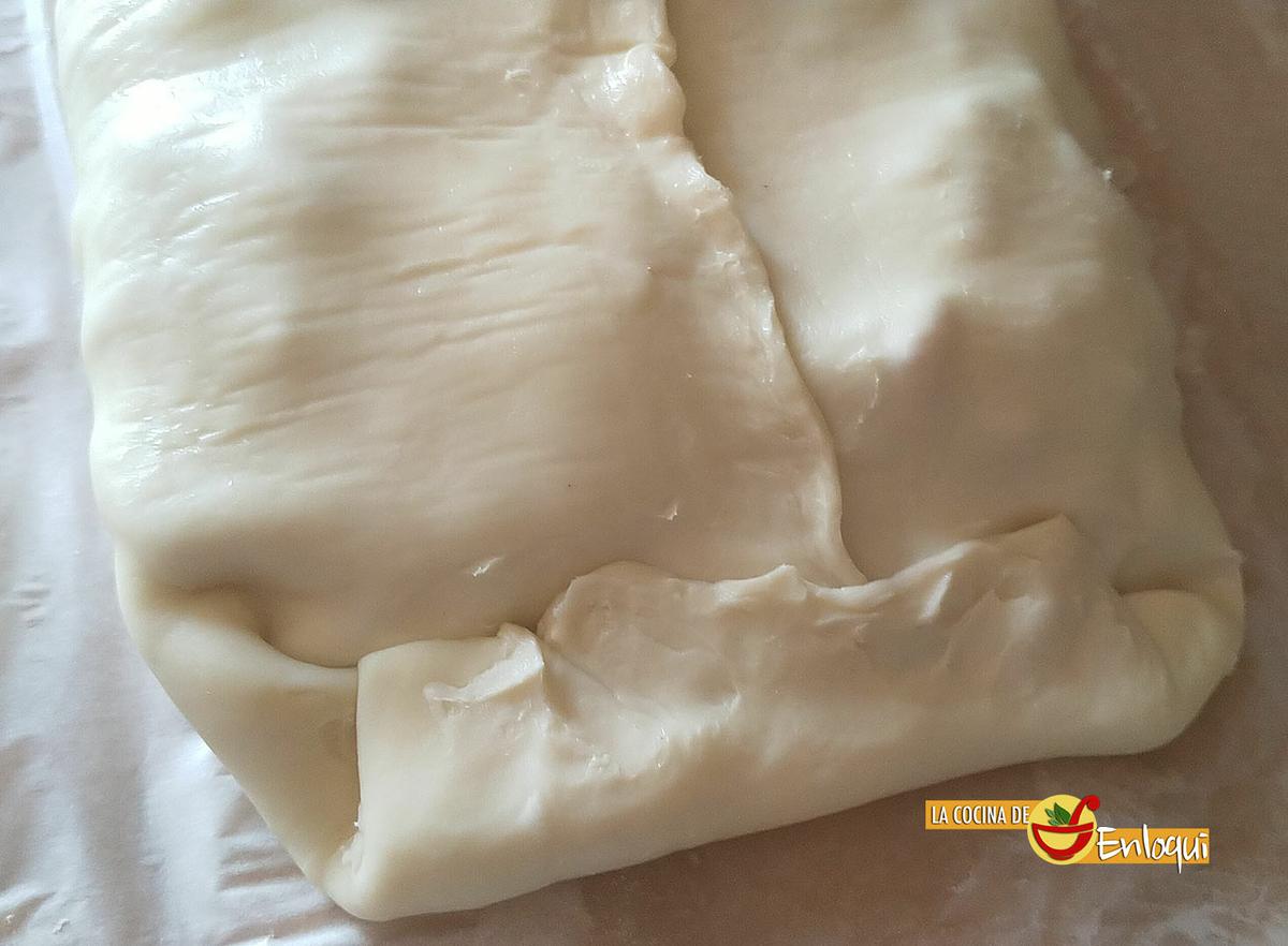 Apfelstrudel o strudel de manzana