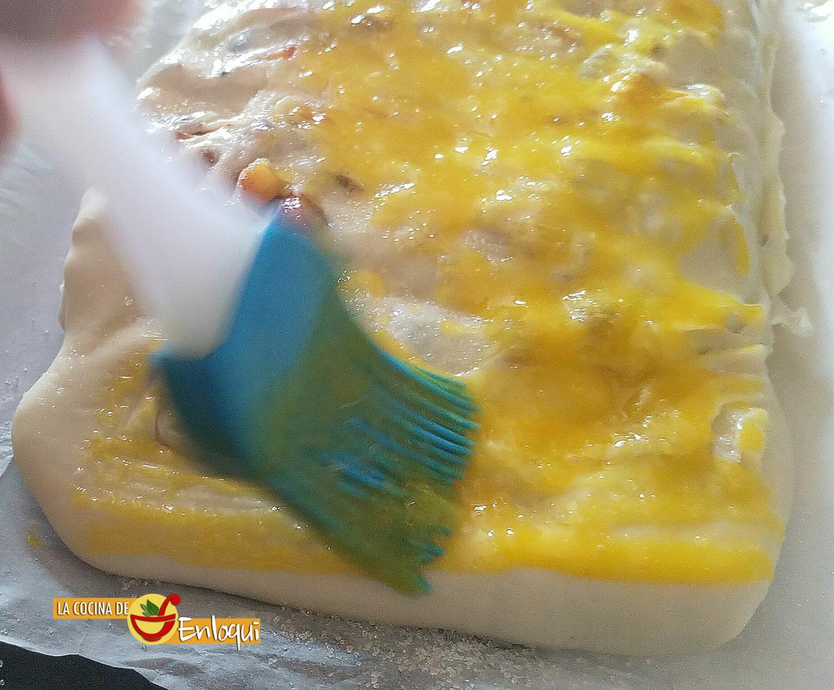 Apfelstrudel o strudel de manzana