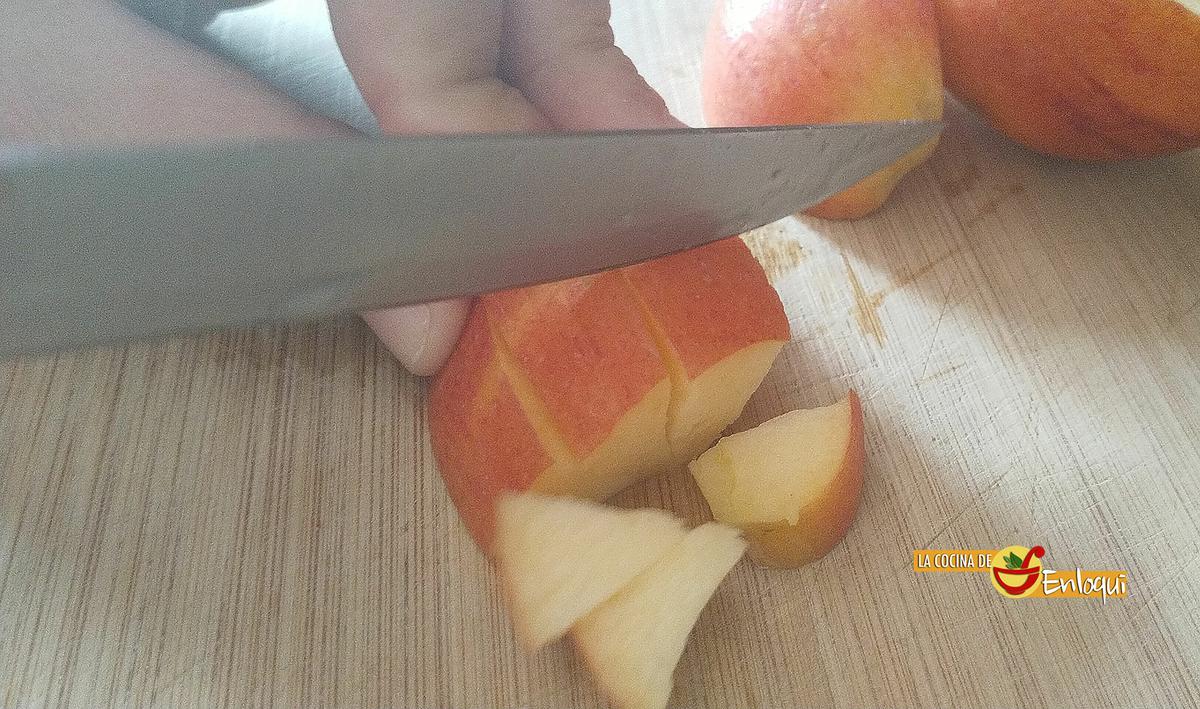 Apfelstrudel o strudel de manzana