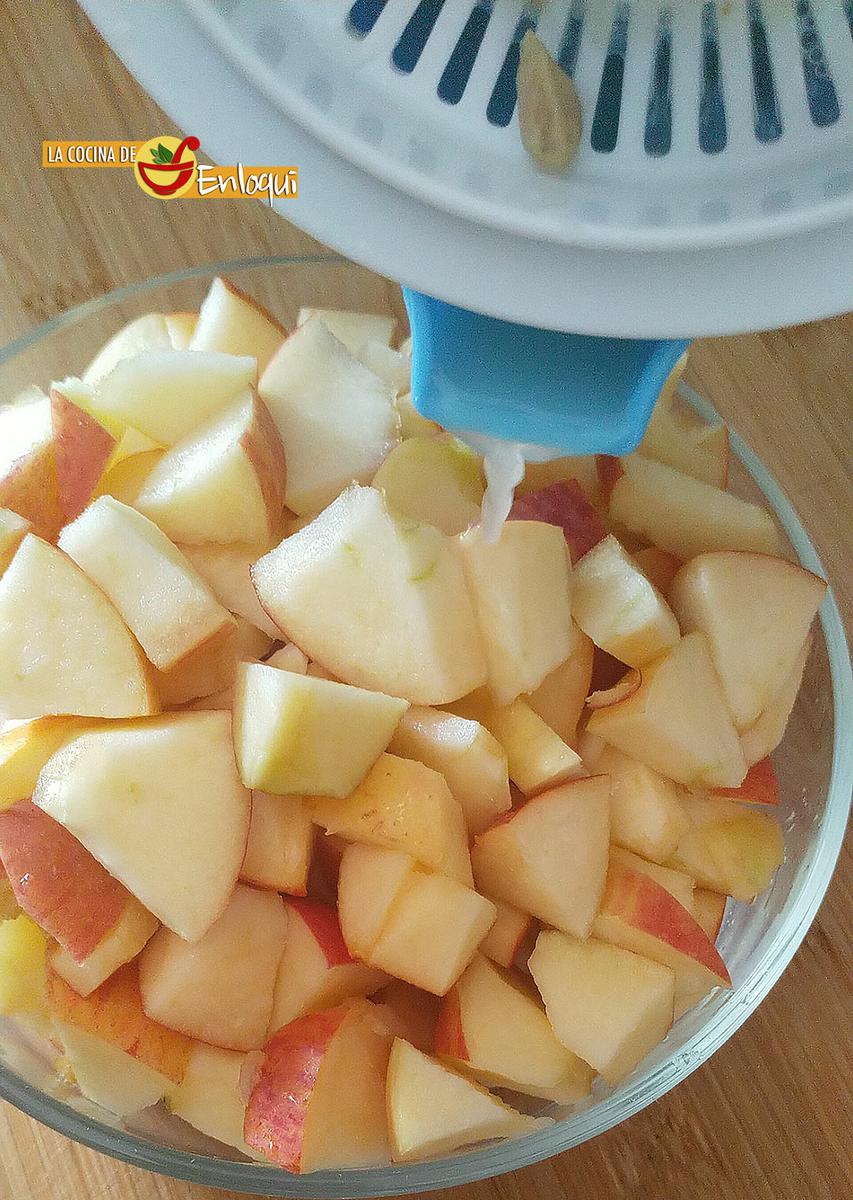 Apfelstrudel o strudel de manzana