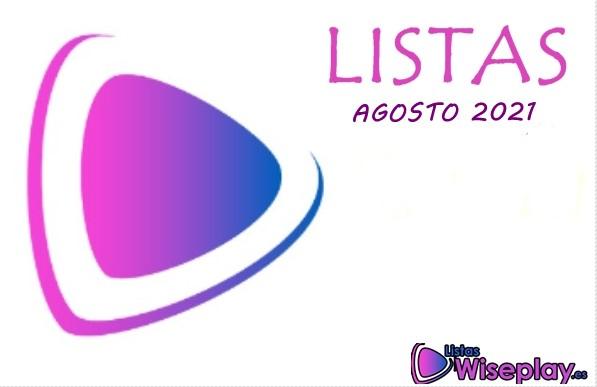 listas Wiseplay Agosto de 2020