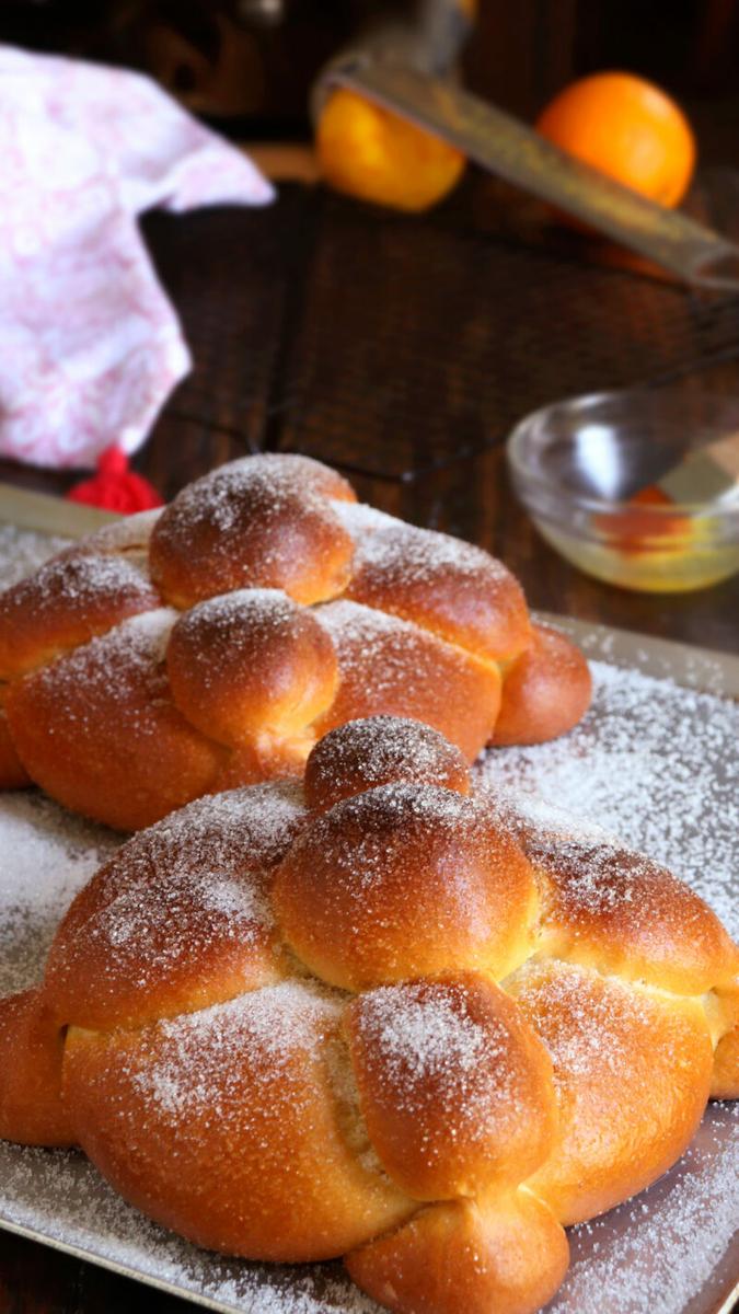 pan de muerto mexico halloween bread