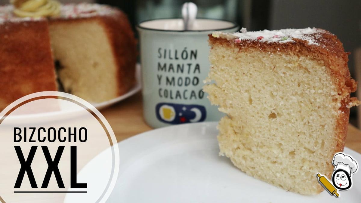 Bizcocho XXL hecho con Mambo y con la Olla GM