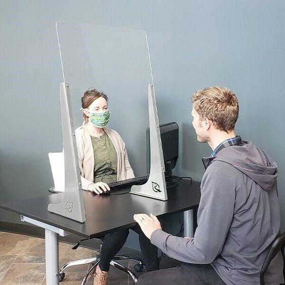 mamparas de protección de acero