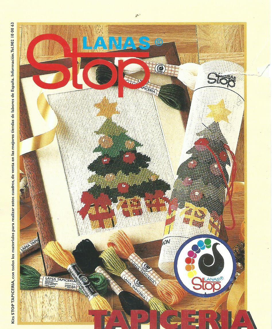 Manualidades Caseras Inma_ bastidores navidad foto del patron del arbol