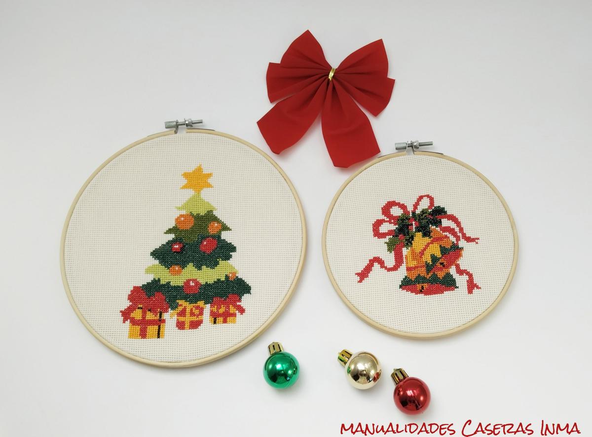 Manualidades Caseras Inma_ Bastidores de navidad 