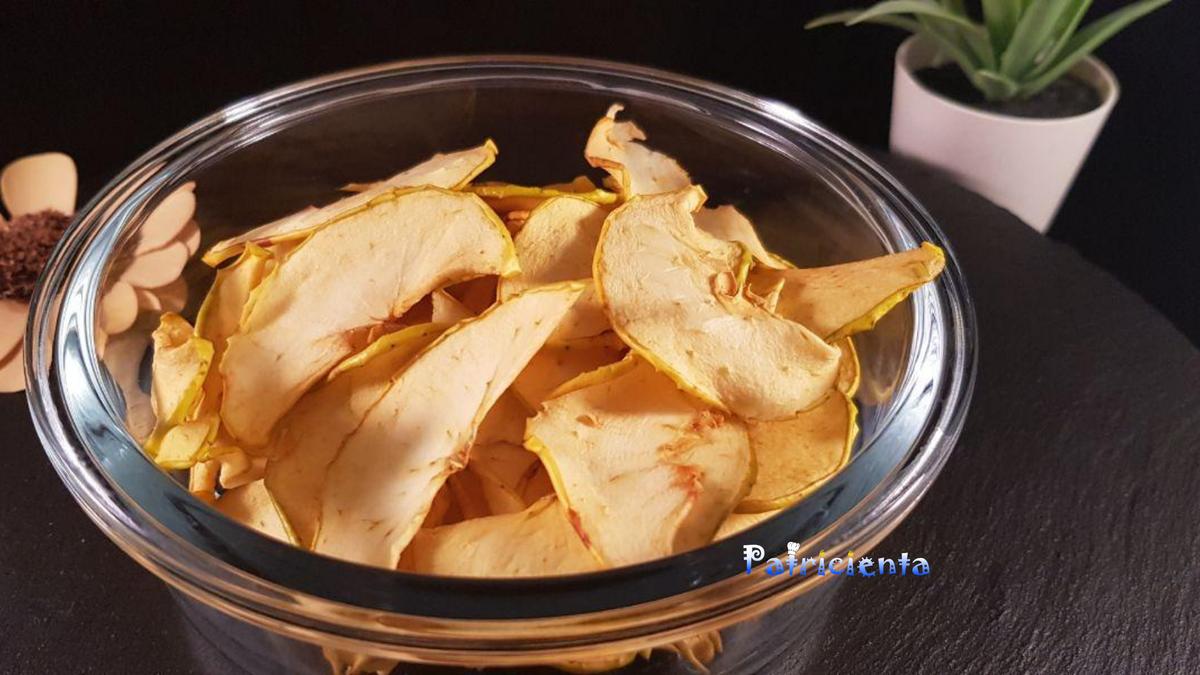 Deshidratar fruta en freidora de aire caliente