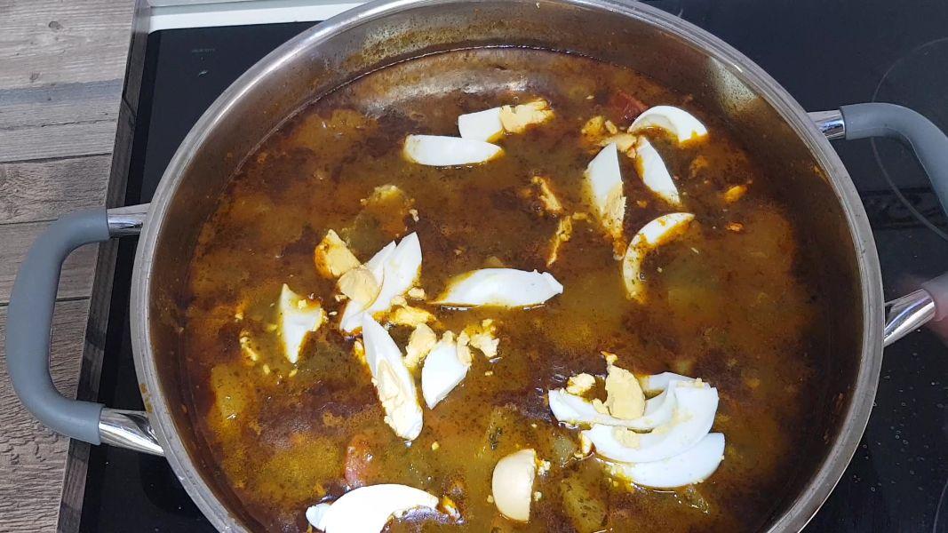 Potaje de garbanzos con espinacas