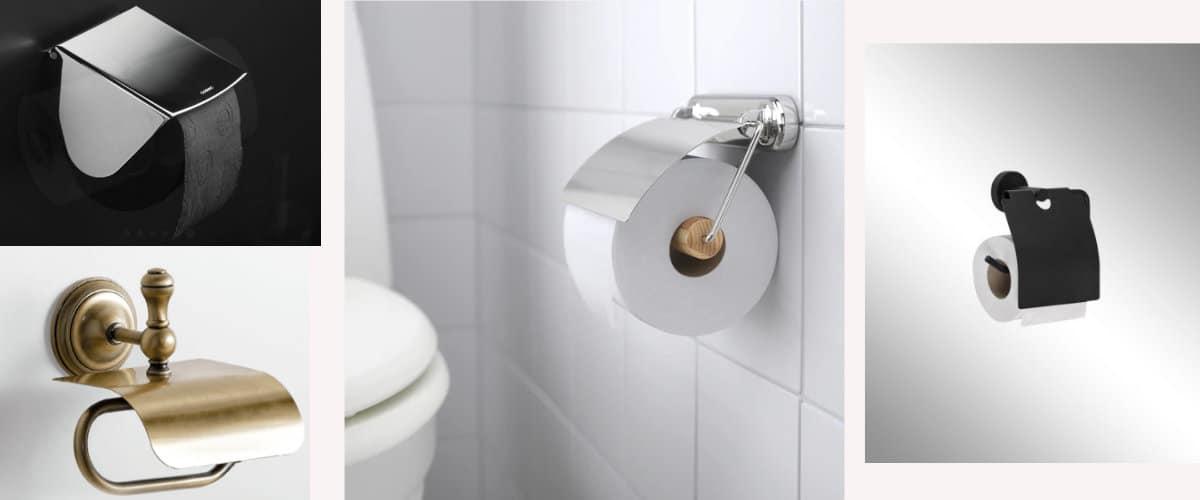 Portarrollos con tapa