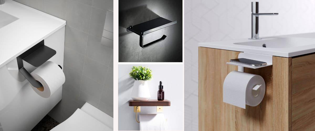 Portarrollos con bandeja