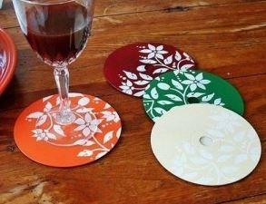 Posavasos originales. Vía Emedemujer.