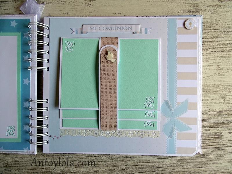 album de comunion para Alejandra