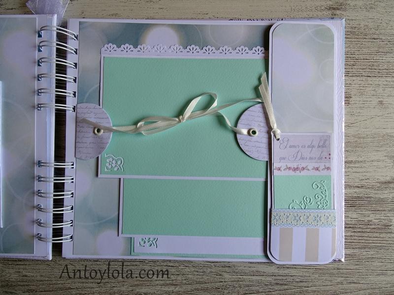 album de comunion para Alejandra