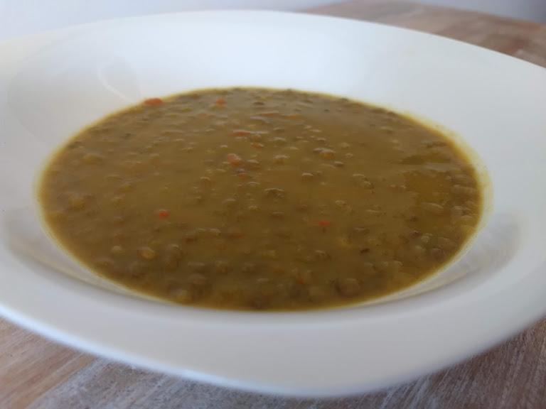 Lentejas con curry