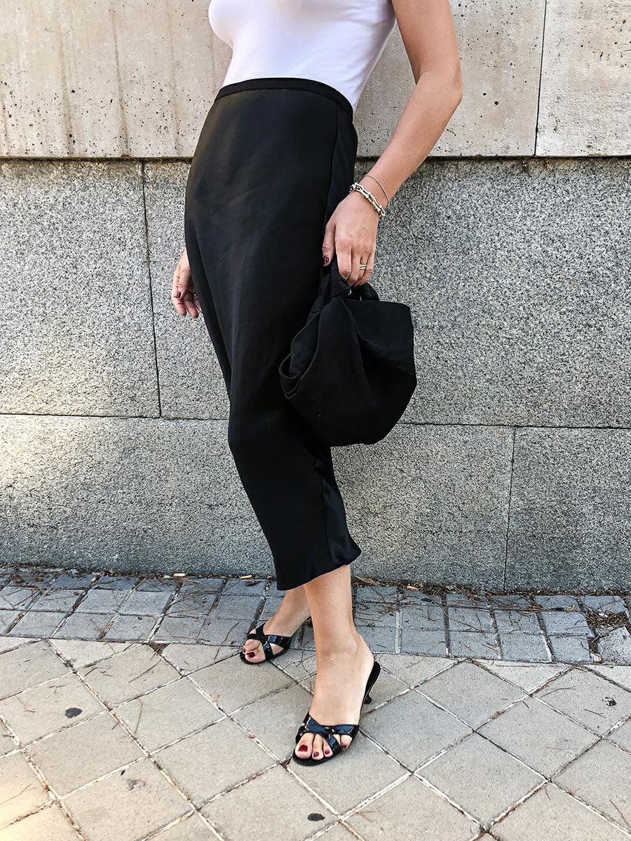 Trini | Max Mara skirt Wolford top