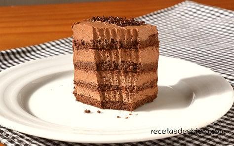 tarta de chocolate sin harina ni mantequilla