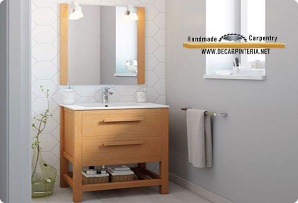 Mueble de baño modelo contemporáneo