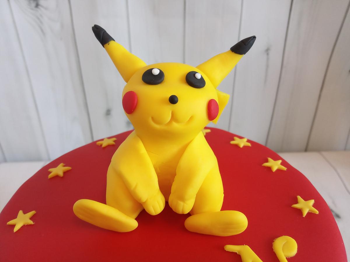 Pikachu fondant 3d