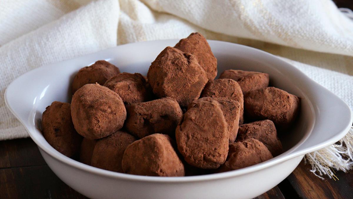 trufas chocolate ganache cacao