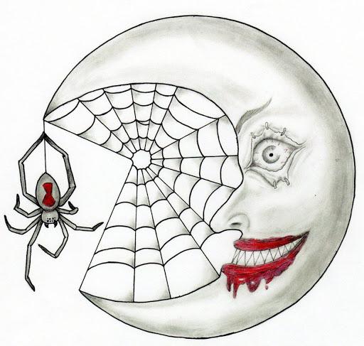 dibujo para halloween de terror