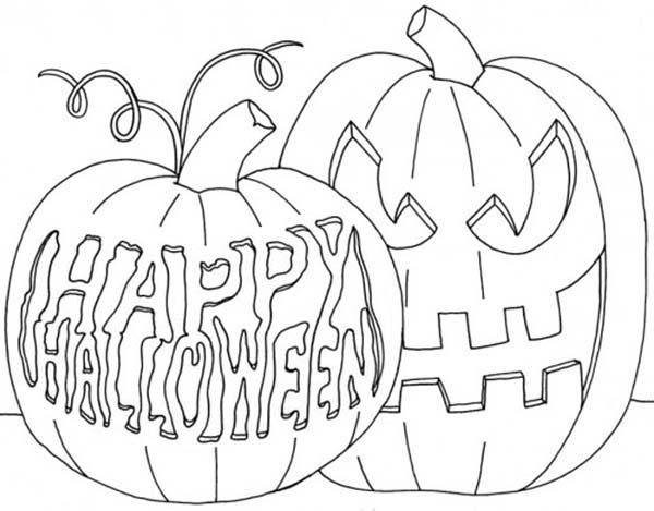 dibujo de halloween para colorear