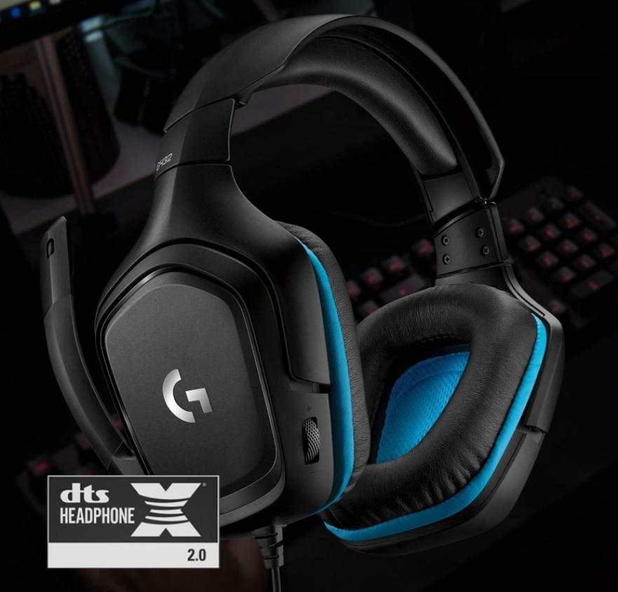 Logitech G432 - DTS Headphone X 2.0