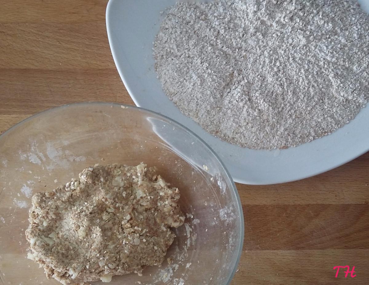 Galletas de manzana y canela para perros