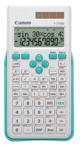 Calculadora científica Canon F-715SG Azul y Blanco