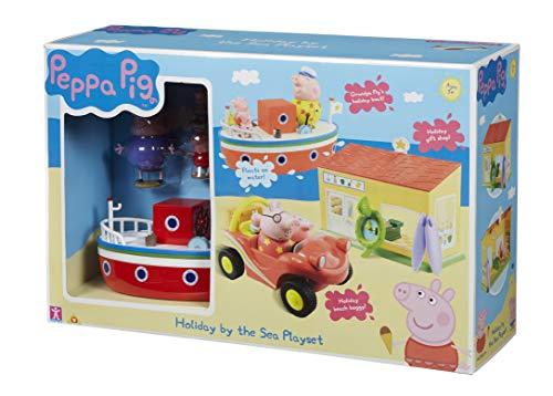 BANDAI Peppa Pig - Playset Peppa Vacaciones en el Mar