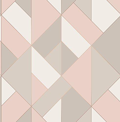 Fine Décor UW24783 - Pared lateral estructurada, color rosa