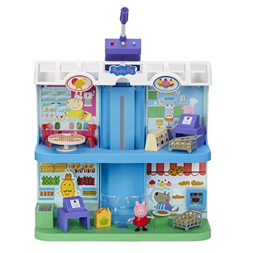 Peppa Pig - Playset Centro Comercial con figura