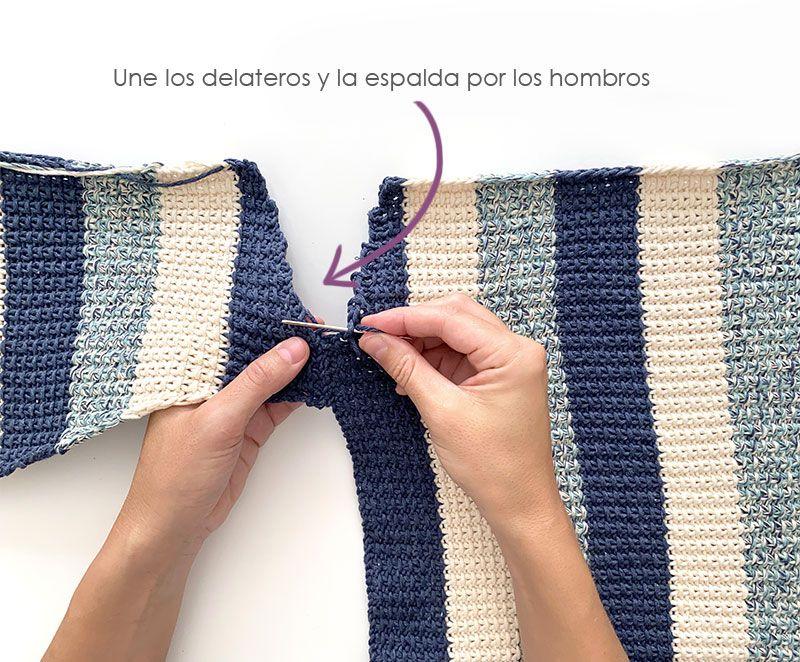Cómo tejer la chaqueta de punto MAREA - Patrón y Tutorial -