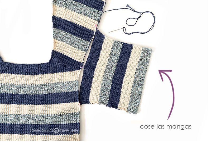 Cómo tejer la chaqueta de punto MAREA - Patrón y Tutorial -