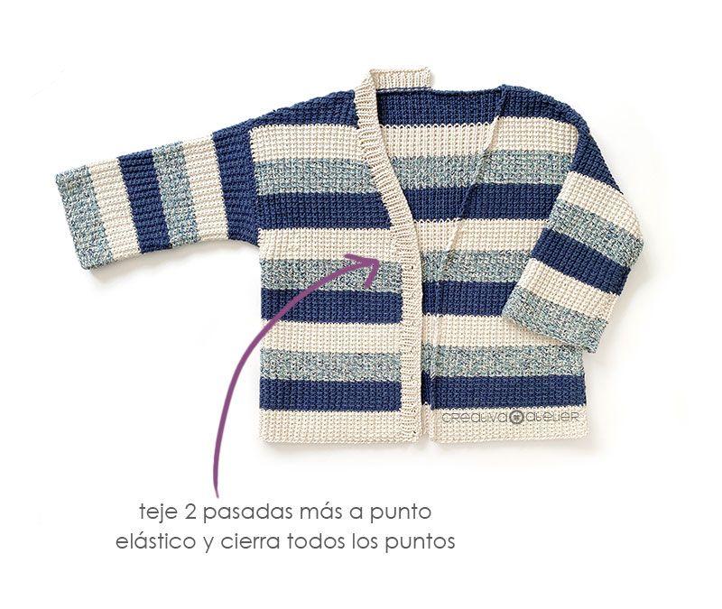 Cómo tejer la chaqueta de punto MAREA - Patrón y Tutorial -