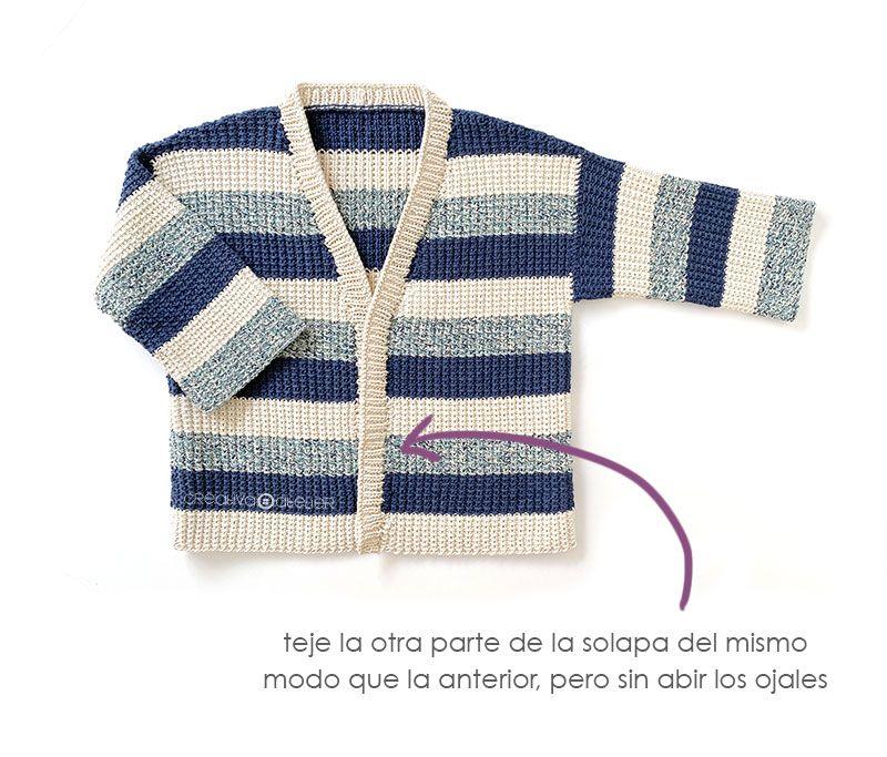 Cómo tejer la chaqueta de punto MAREA - Patrón y Tutorial -
