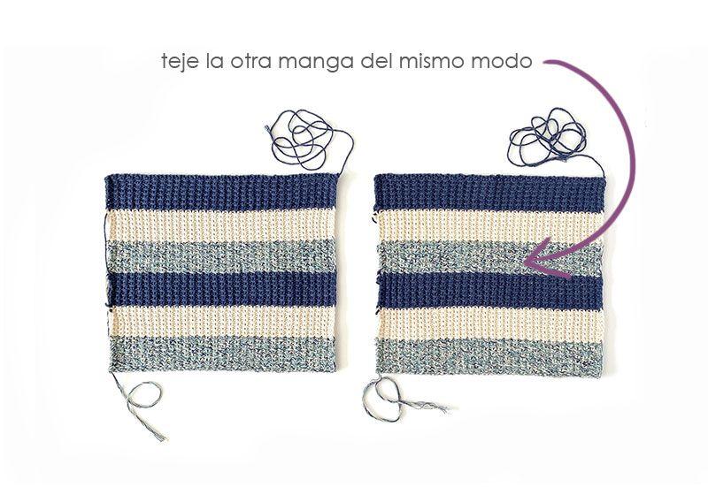 Cómo tejer la chaqueta de punto MAREA - Patrón y Tutorial -