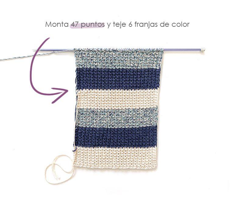 Cómo tejer la chaqueta de punto MAREA - Patrón y Tutorial -